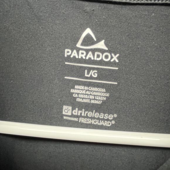 NWT Paradox Dri-Release W/Freshguard Merino Wool 1/4 Zip Pullover Size L - Picture 9 of 13
